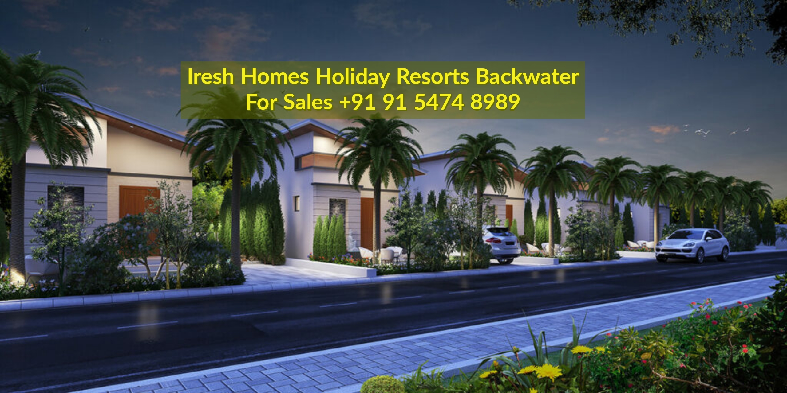 1iresh homes holiday resorts backwater